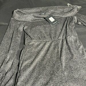 Fashion Nova With You Off the Shoulder tie Waist Jumpsuit New with Tags! XL